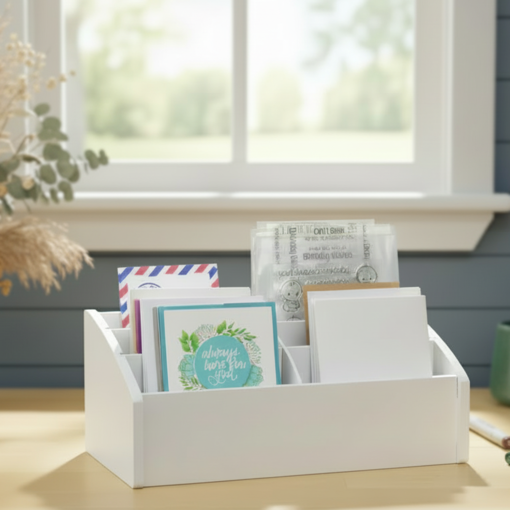 Desk Organizer for Handmade Cards | Organizemore – OrganizeMore