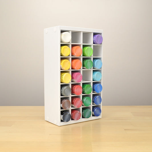 Compact Craft Paint Organizer