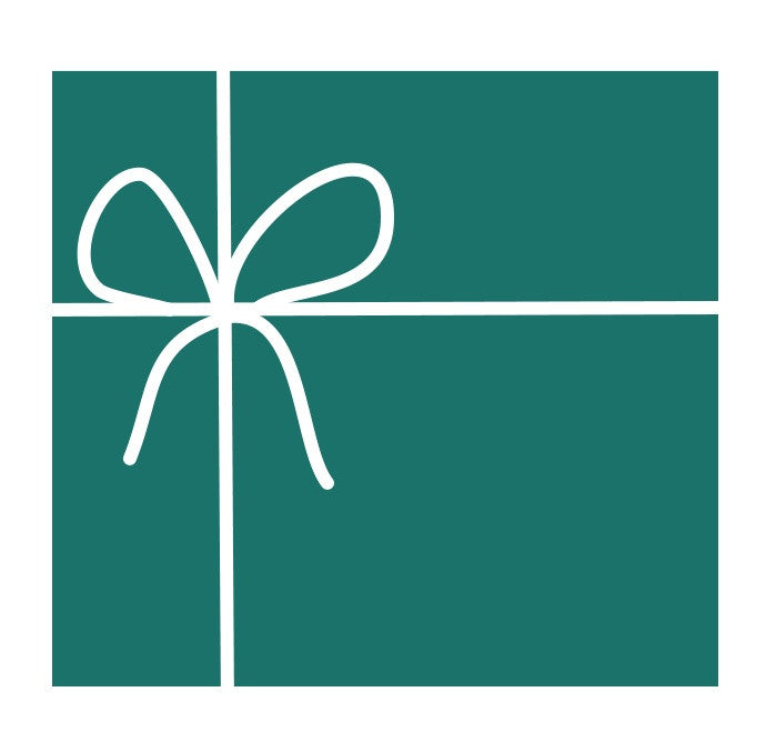 green gift package representing an organizemore gift card