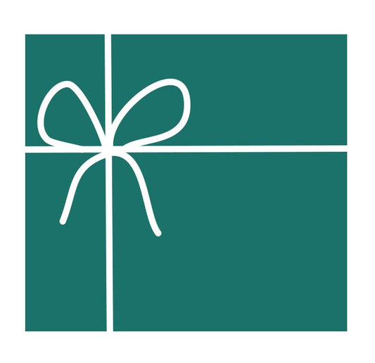 green gift package representing an organizemore gift card