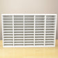 Front view of an empty ink pad organizer that has 60 slots. 