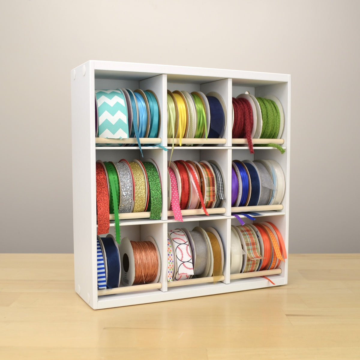 Compact Ribbon Organizer – OrganizeMore
