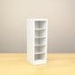 Angle view of a white storage organizer designed for Copic markers. 