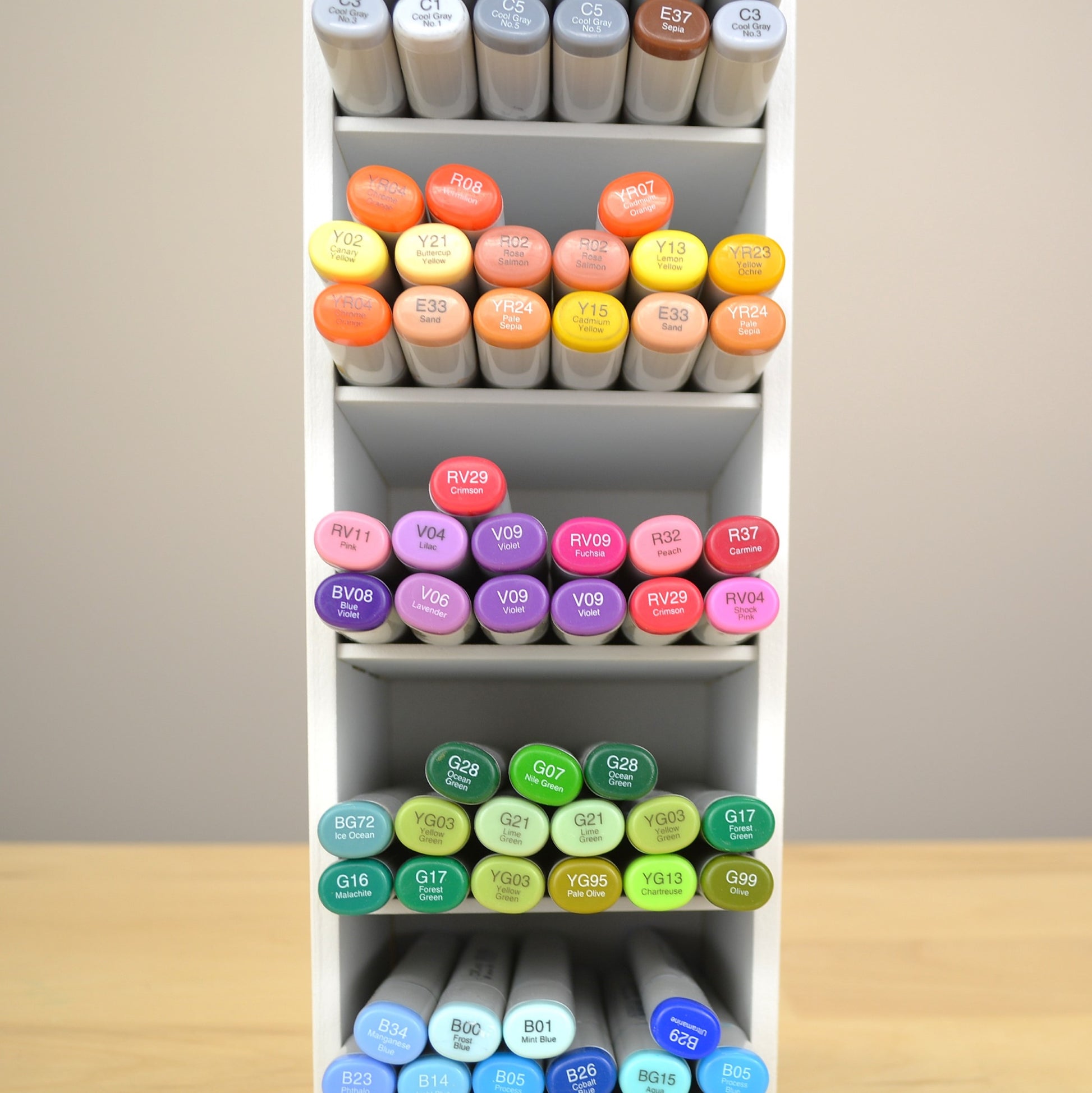 copic marker aufbewahrung Standard Marker Organizer