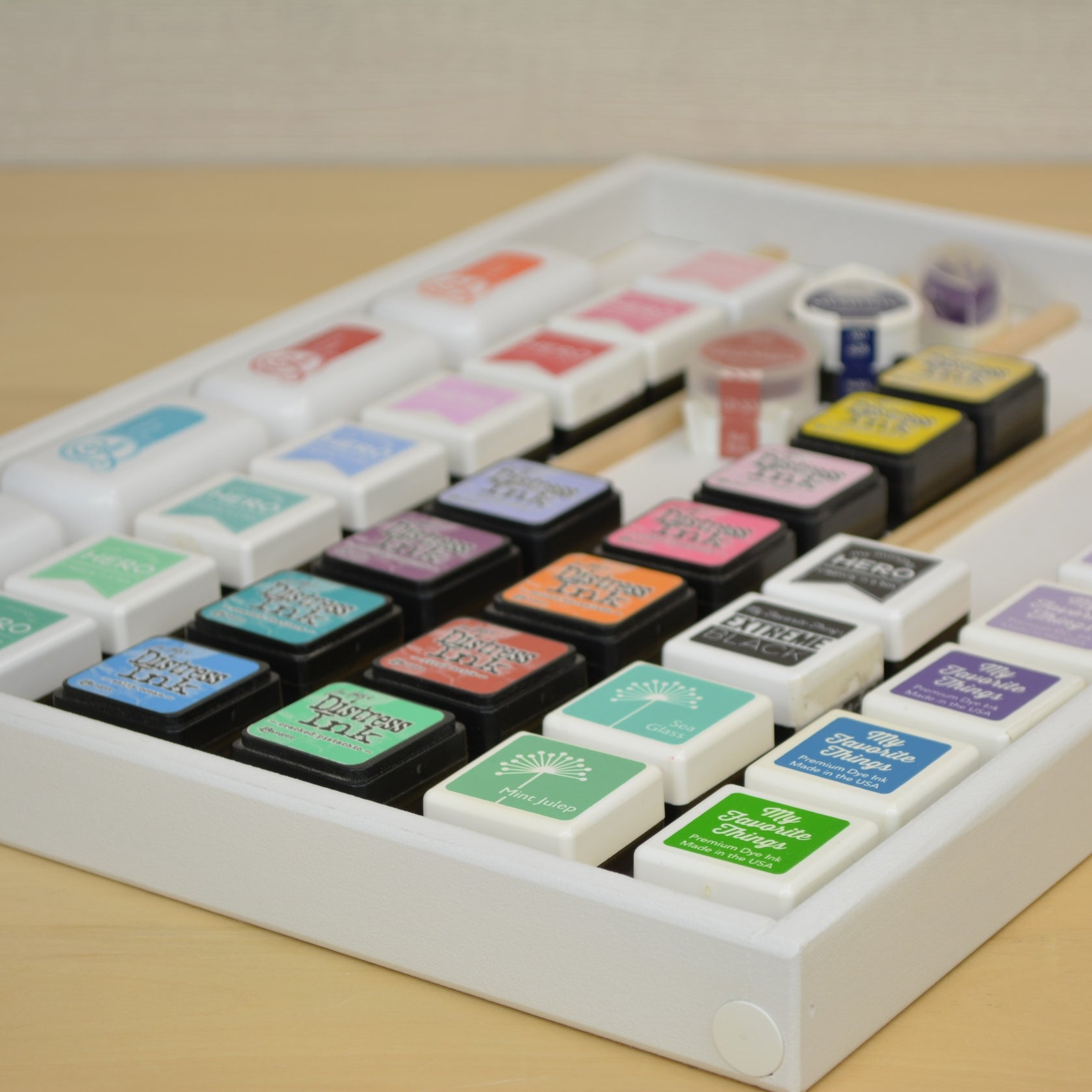 Mini Ink Cube Storage Tray | OrganizeMore