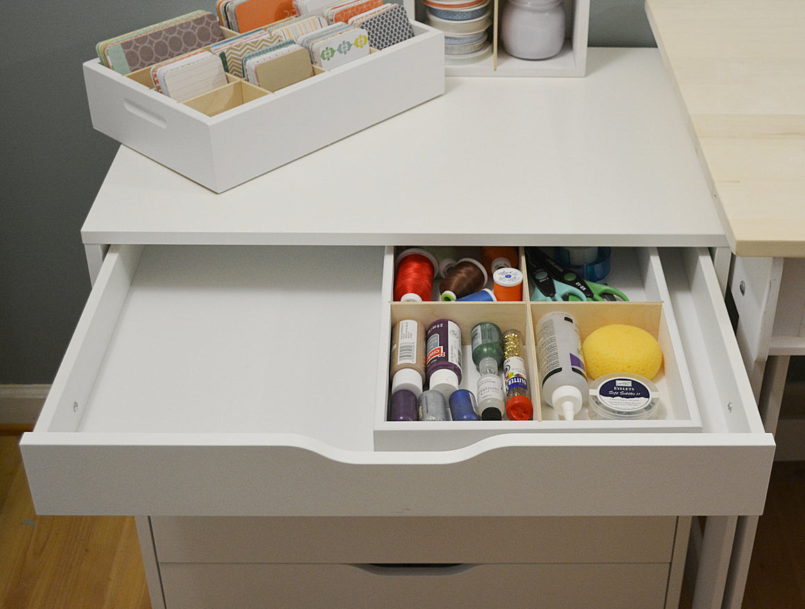 4 Cubby Drawer Caddy