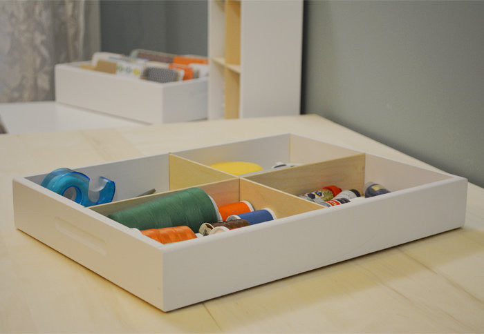 4 Cubby Drawer Caddy