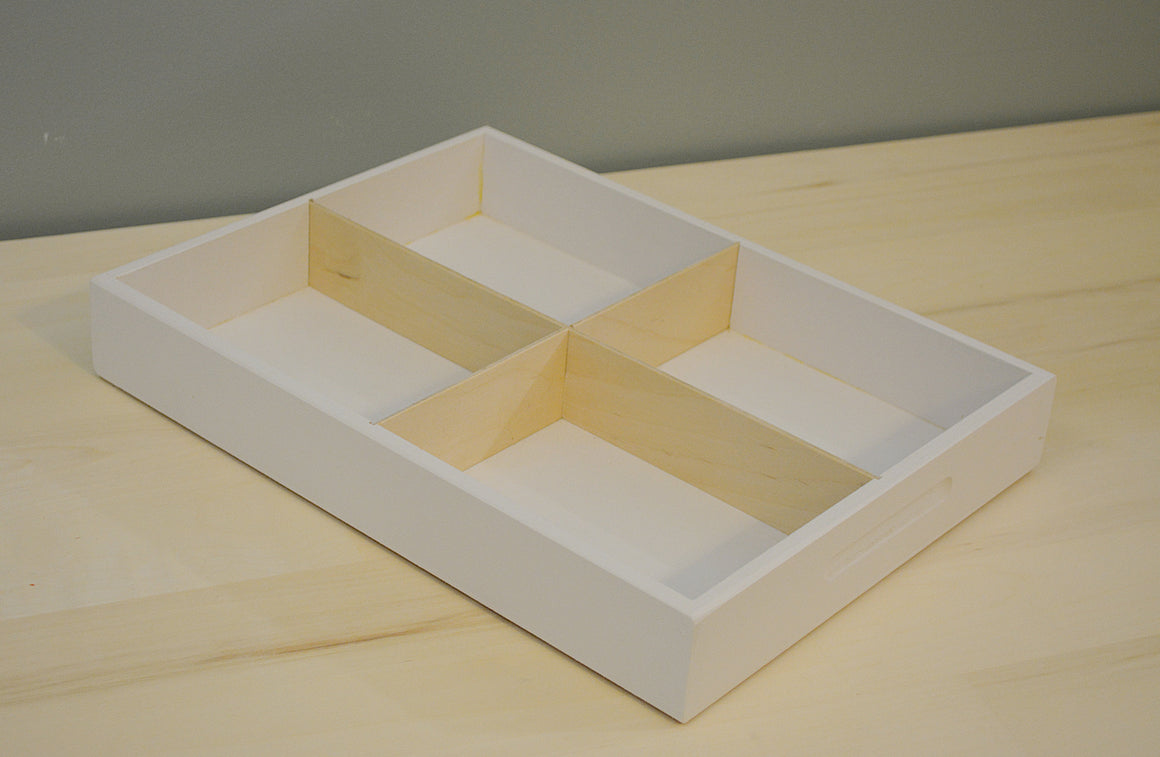 4 Cubby Drawer Caddy