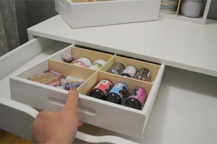 6 Cubby Drawer Caddy