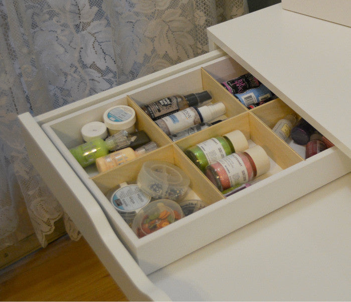 6 Cubby Drawer Caddy