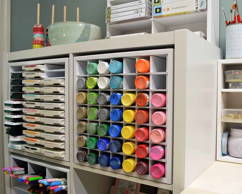 Craft Paint Organizer (fits IKEA)