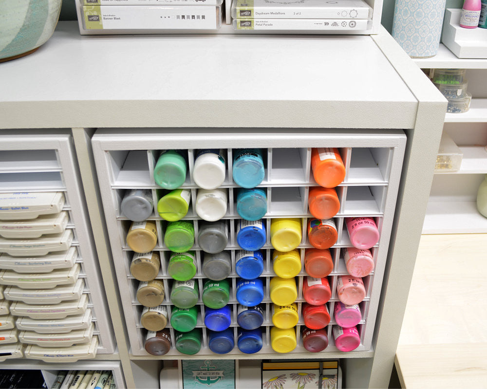 Craft Paint Organizer (fits IKEA)