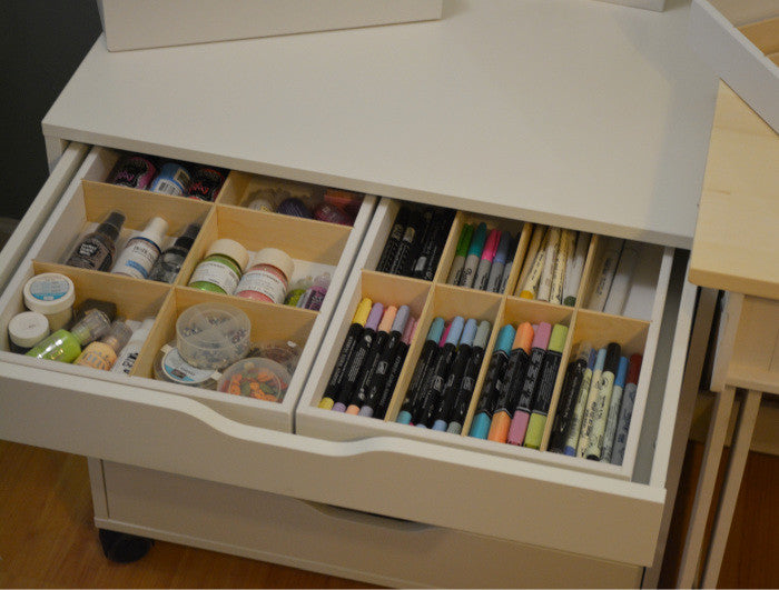6 Cubby Drawer Caddy